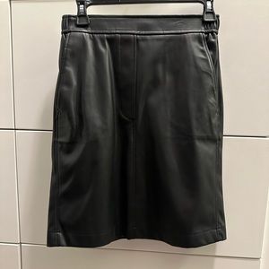 Boss Faux Leather skirt with pockets